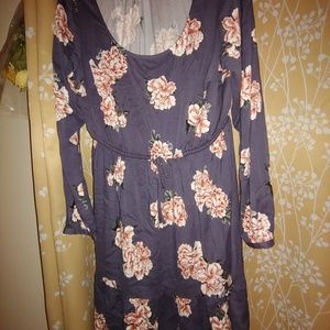 - Floral dress